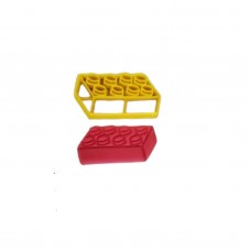 Cortador Bloquinho Lego 5,5cm Mod 1