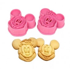 Cortador de Biscoito Mickey e Minnie