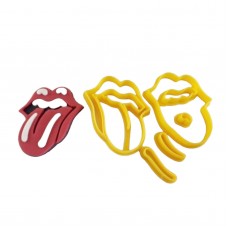 Cortador Boca dos Rolling Stones 6,5cm