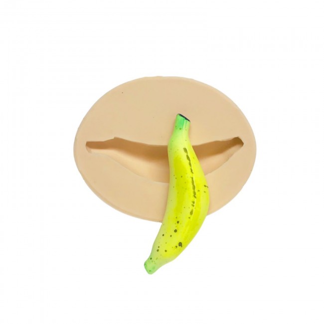 Molde de Silicone Frutas - Banana